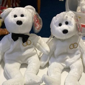 Mr. & Mrs. Beanie Babies 2001